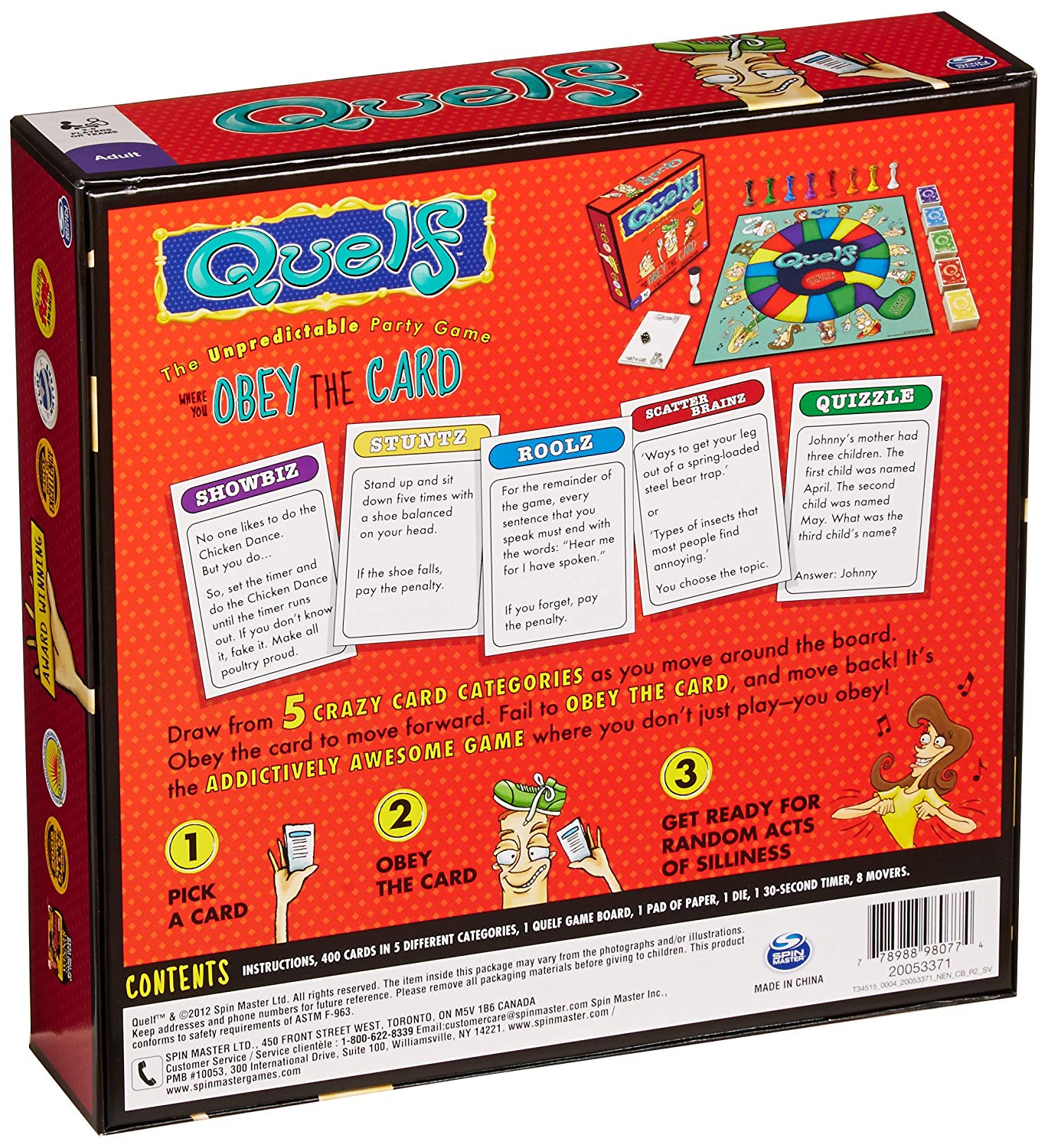 Quelf good Board Game: New