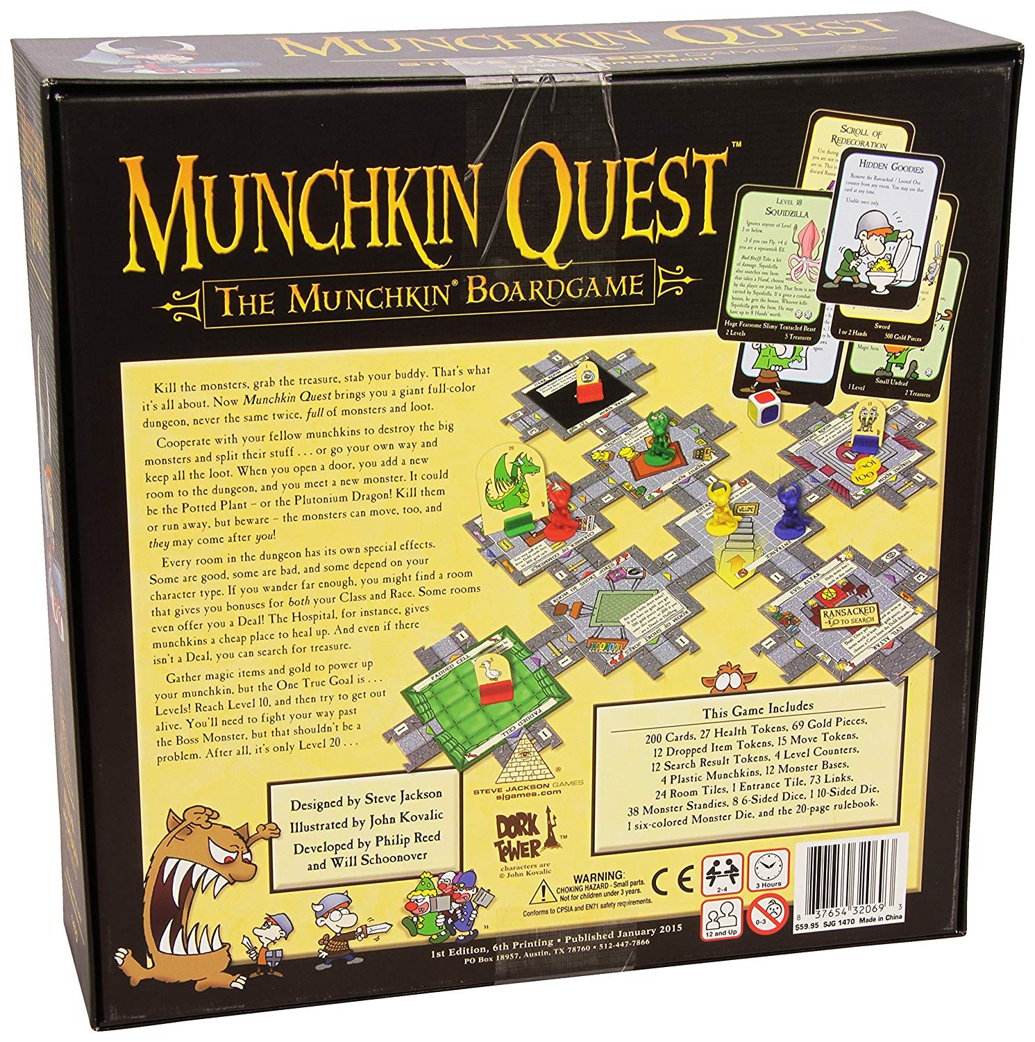 Munchkin Instant Wall Card USED Steve Jackson Games SJG