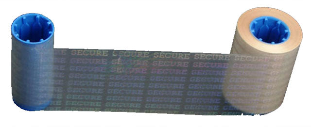 1-Mil Zebra i Series Top Holographic Laminate Ribbon, Eagle Design