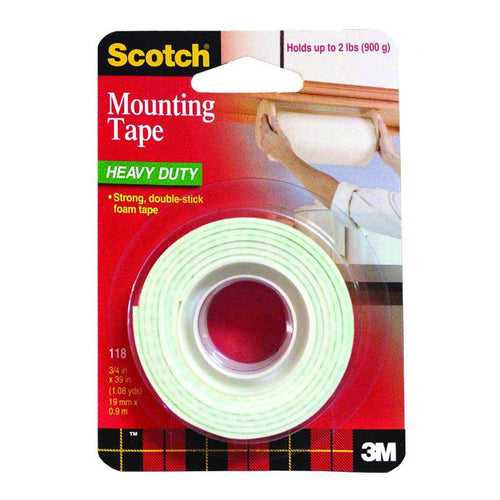 3M MAGIC TAPE 1" X 72YD, 3M MOUNTING TAPE 3/4" X 39" PERMANENT