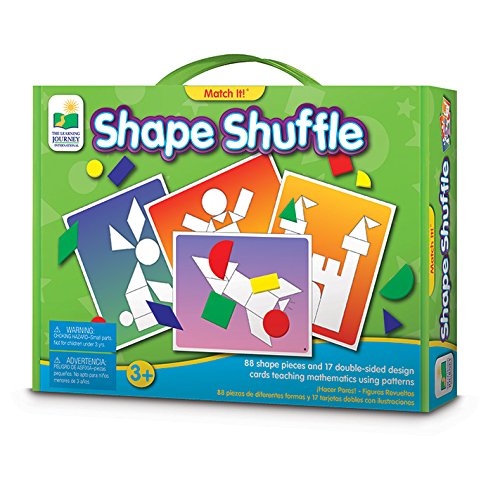 The Learning Journey Match It Shape Shuffle