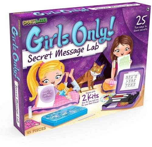 SmartLab Toys Girls Only! Secret Message Lab