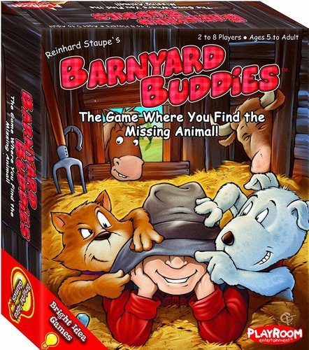 Playroom Entertainment Barnyard Buddies,Card Game