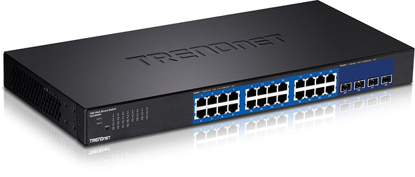 Trendnet 24 Port Gigabit Web Smart With 4 x 10G SFP+ Slots