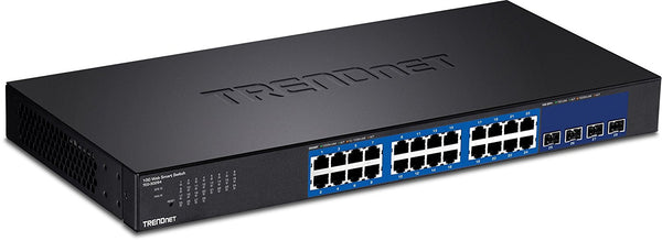 Trendnet 24 Port Gigabit Web Smart With 4 x 10G SFP+ Slots