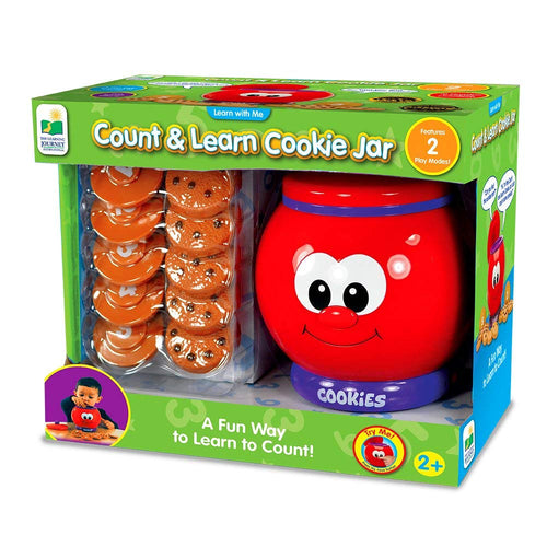 The Learning Journey Learn with Me Count and Learn Cookie Jar