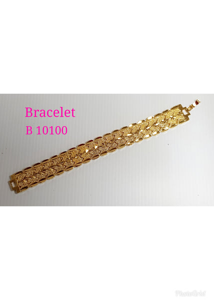 Gold plated bracelet - B 10100