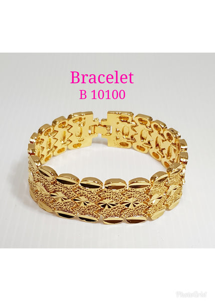 Gold plated bracelet - B 10100