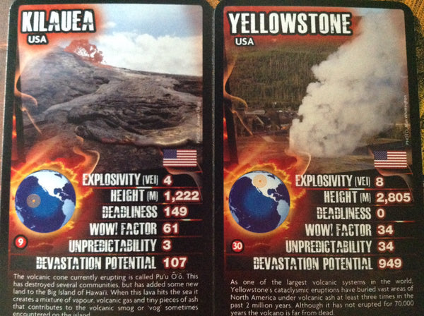 Top Trumps Volcanoes