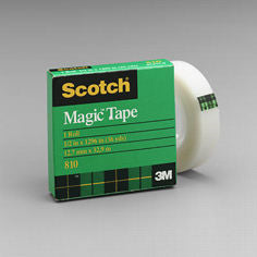 3M MAGIC TAPE 3/4" X 36YD 3M MOUNTING TAPE 1/2" X 75" PERMANENT