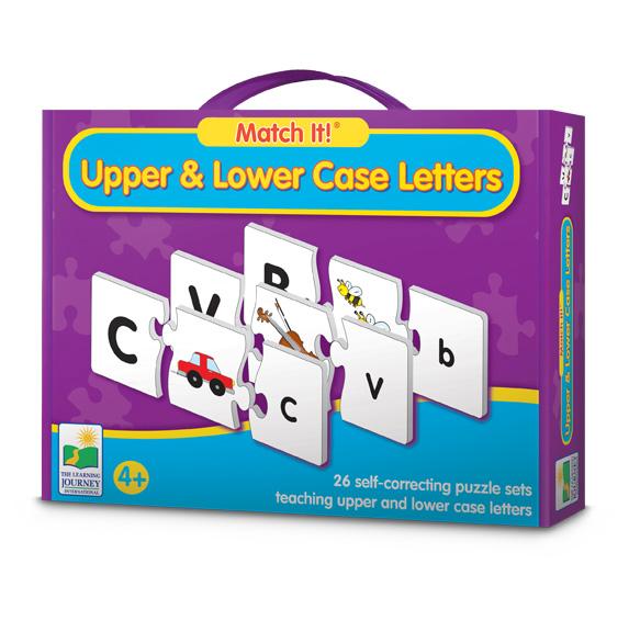 The Learning Journey Match It - Upper and Lower Case Letters