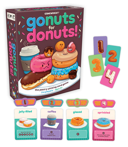 Gamewright Gonuts for Donuts NEW