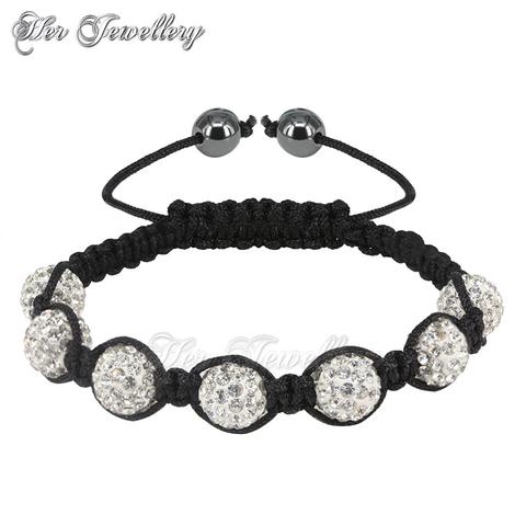 Shamballa Bracelet (White)